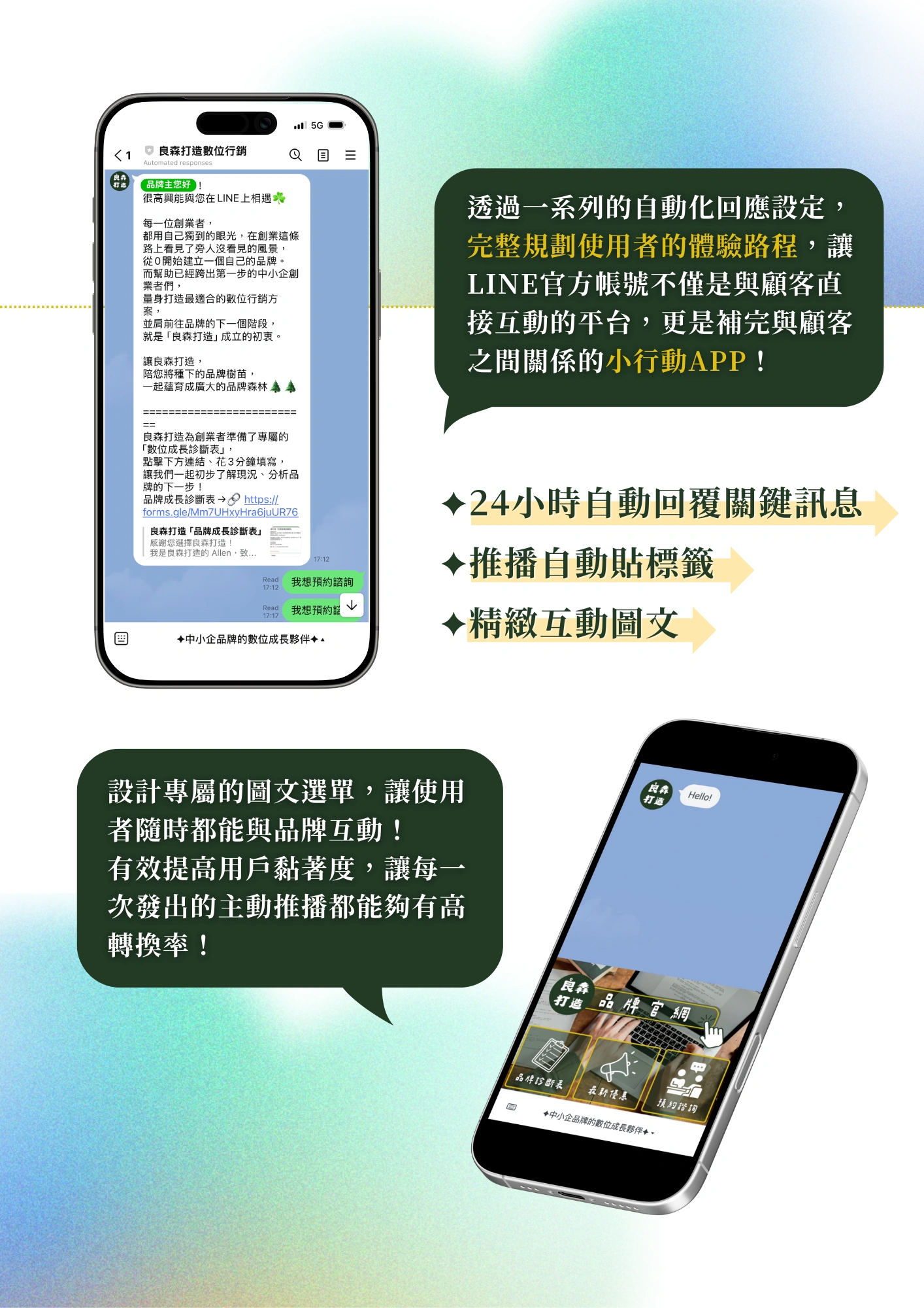 LINE官方帳號完整設定，一次完成後終生有效！